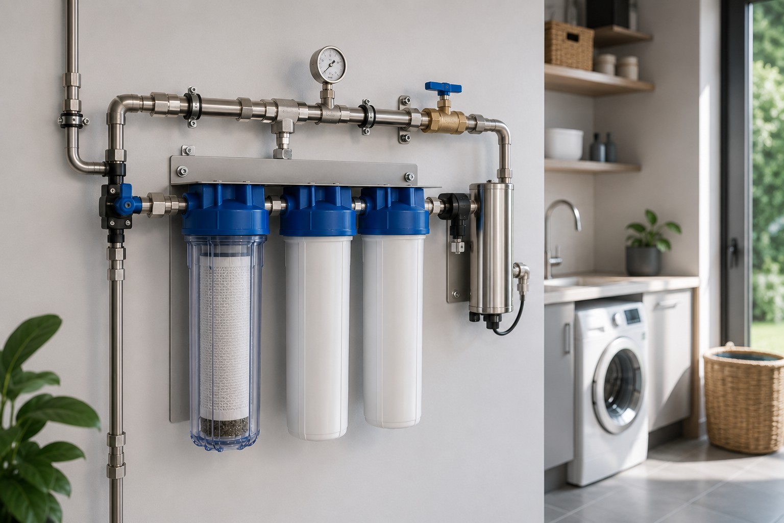 Filtration ACQUA-Filtre en arrivée générale maison