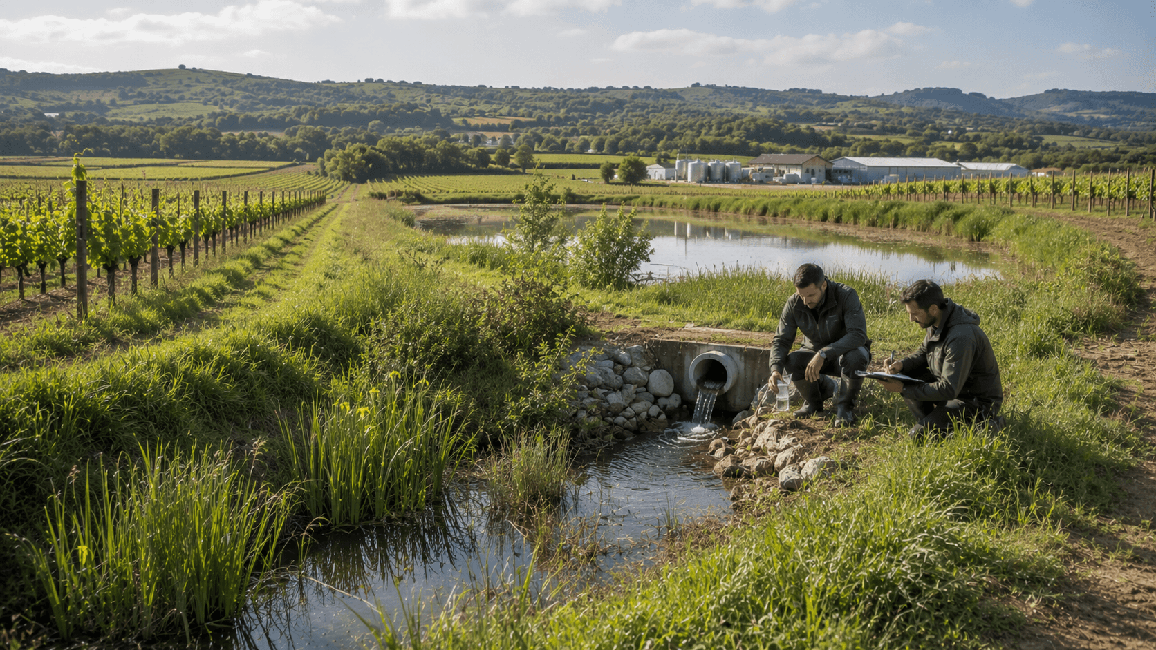Protection milieux agriculture viticulture ruissellement REUT effluents