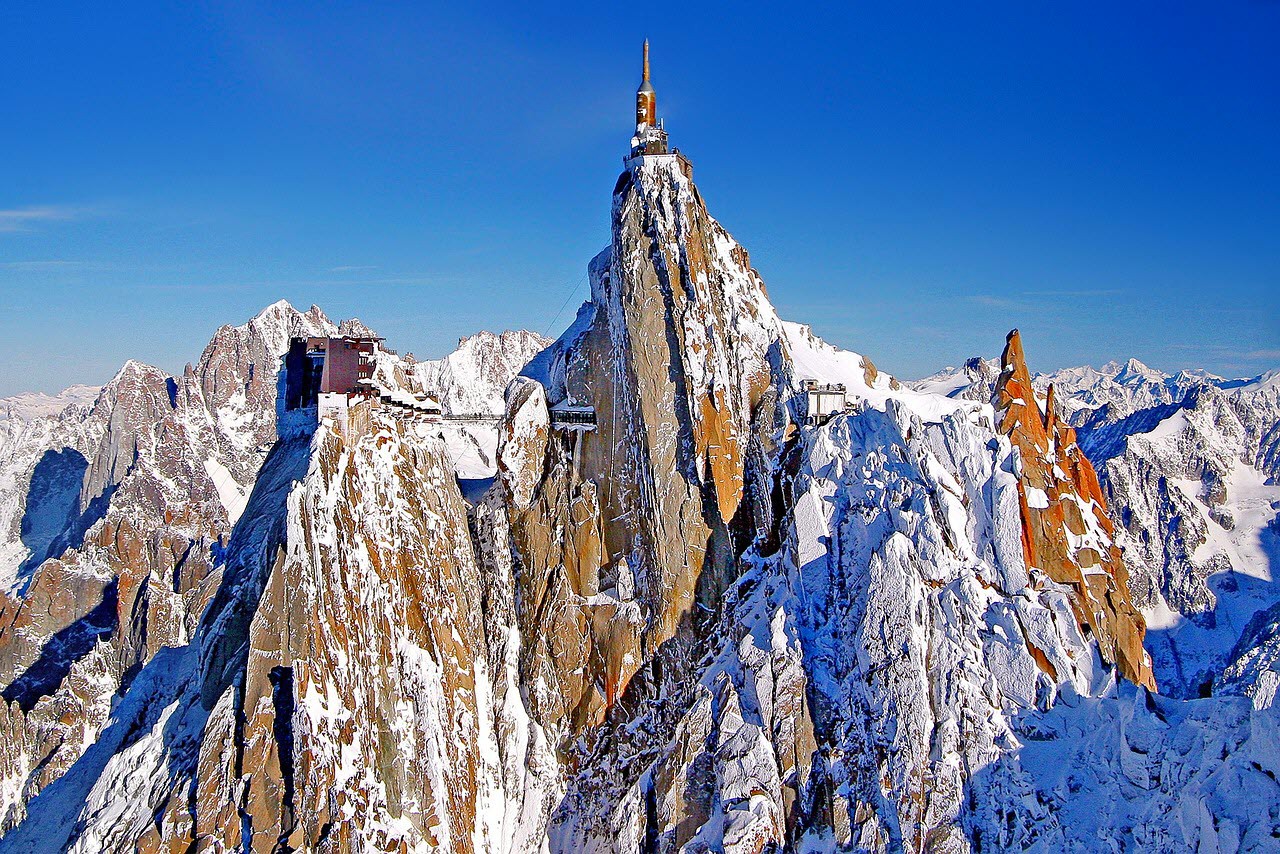 Aiguille du Midi traitement des eaux en site extrême d’altitude