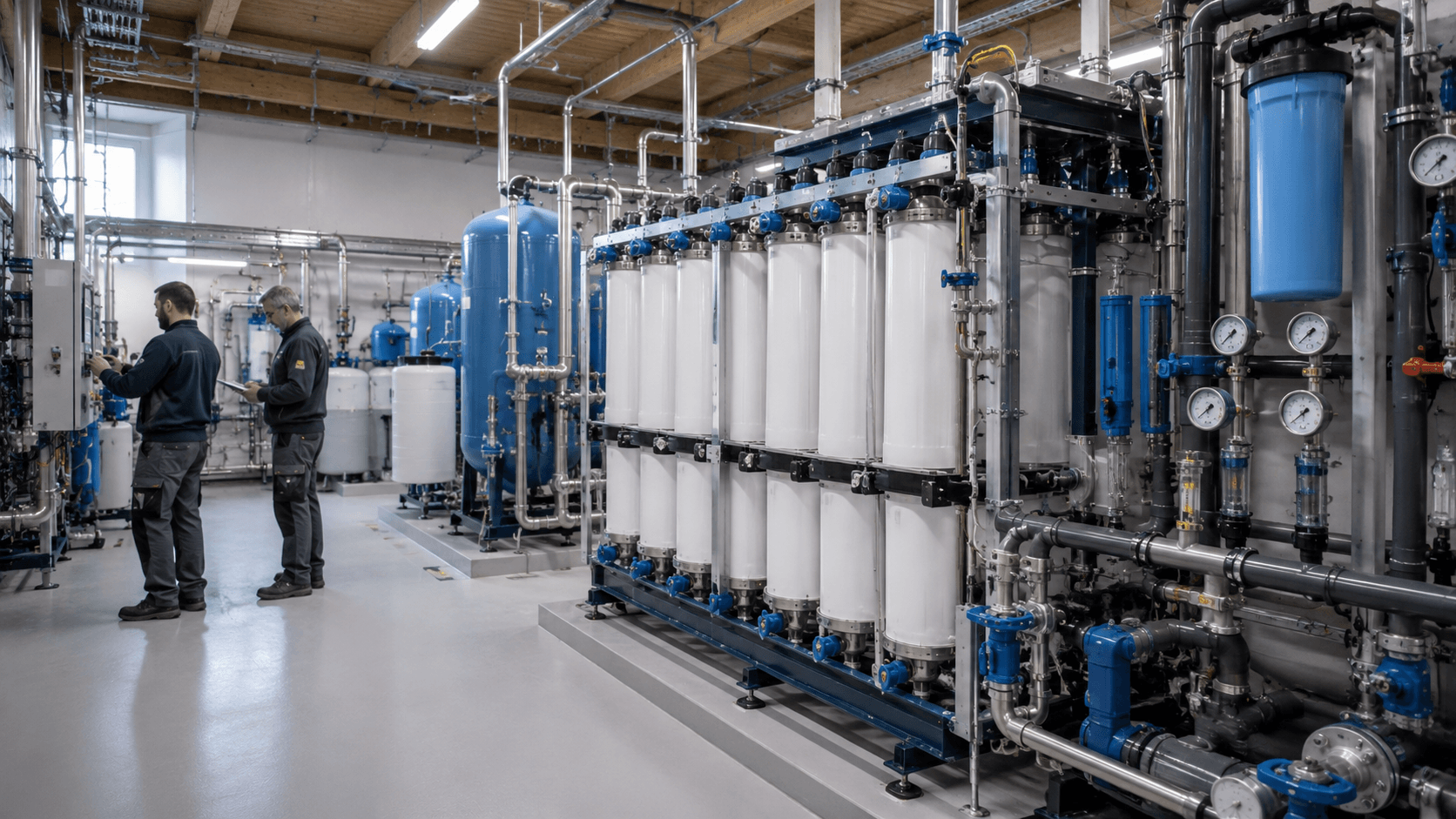 Eau potable potabilisation collectivités BlueBarrier XXL