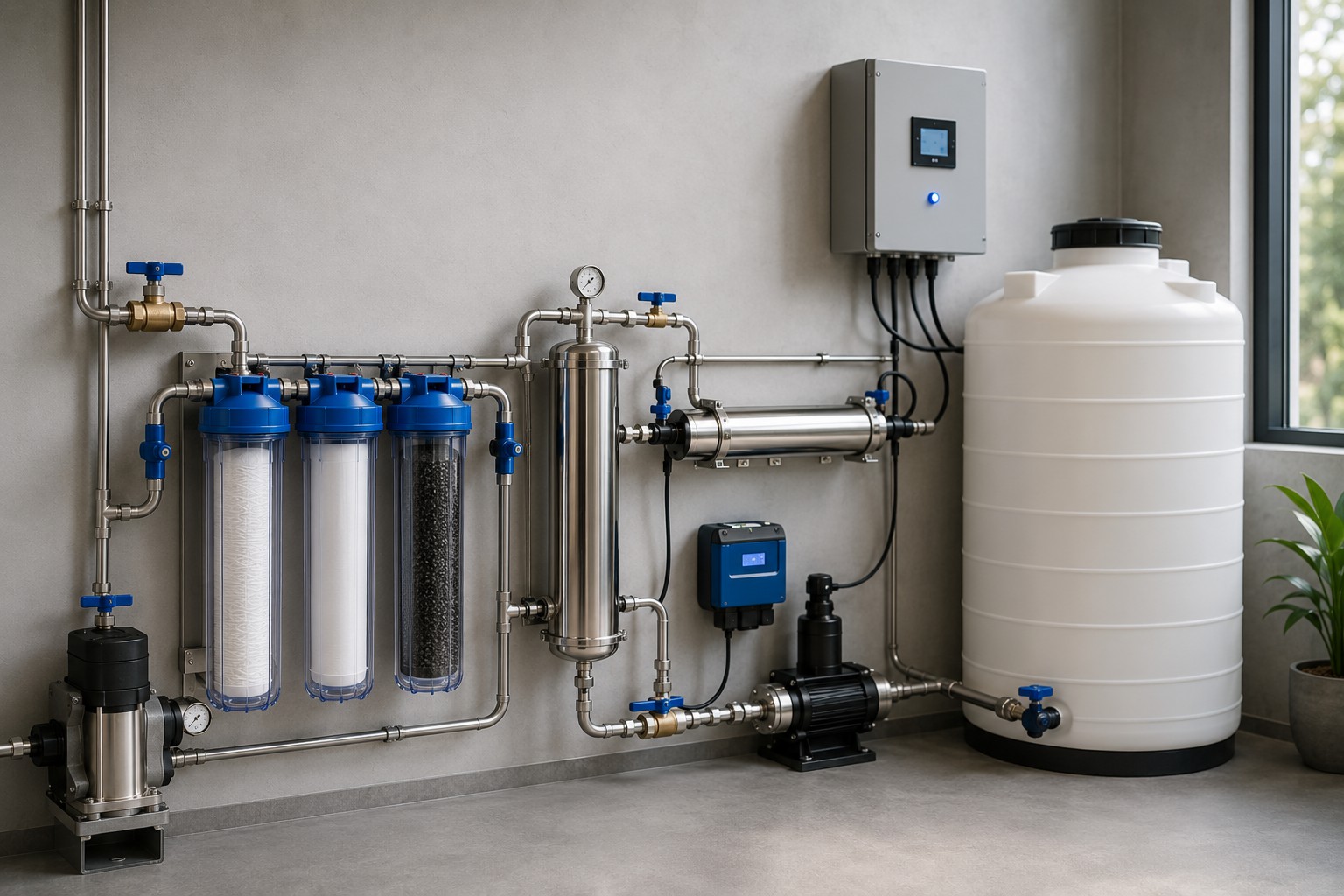 Potabilisation autonome eau potable