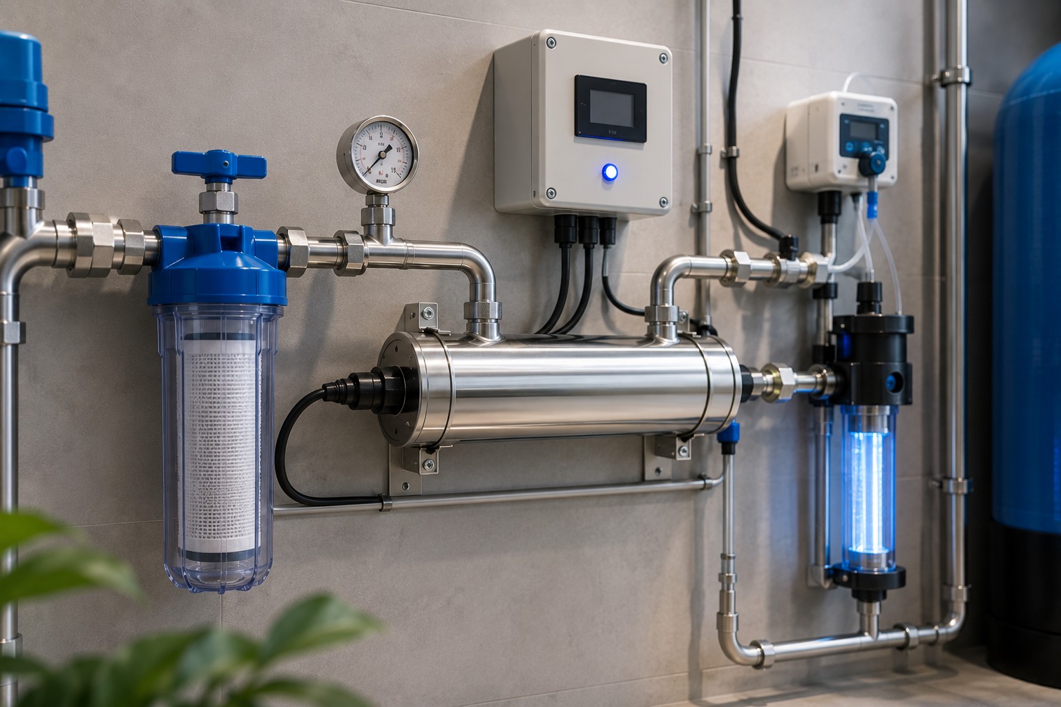 UV ozone désinfection BLUEBARRIER PRO