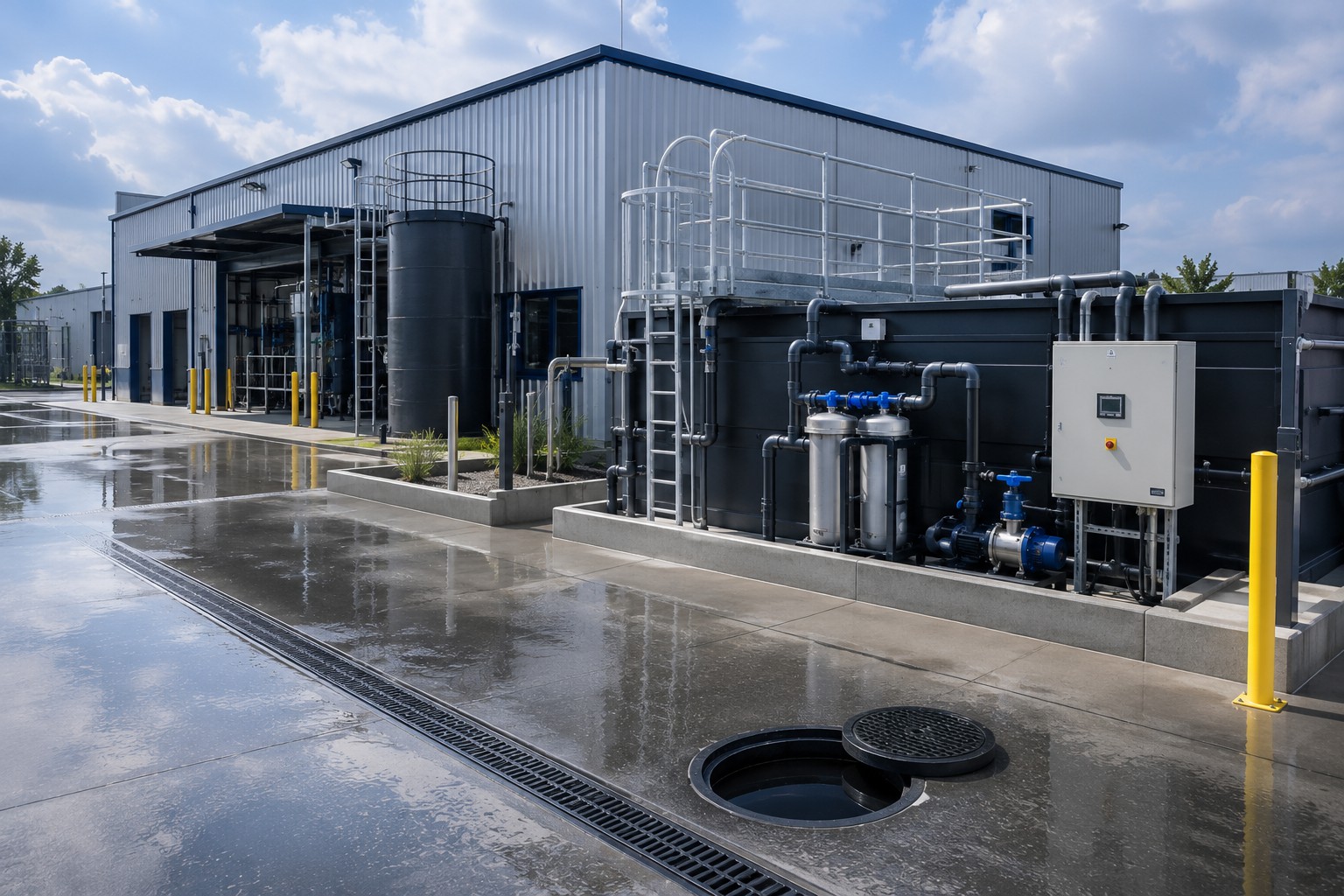 Industrie eaux de process traitement