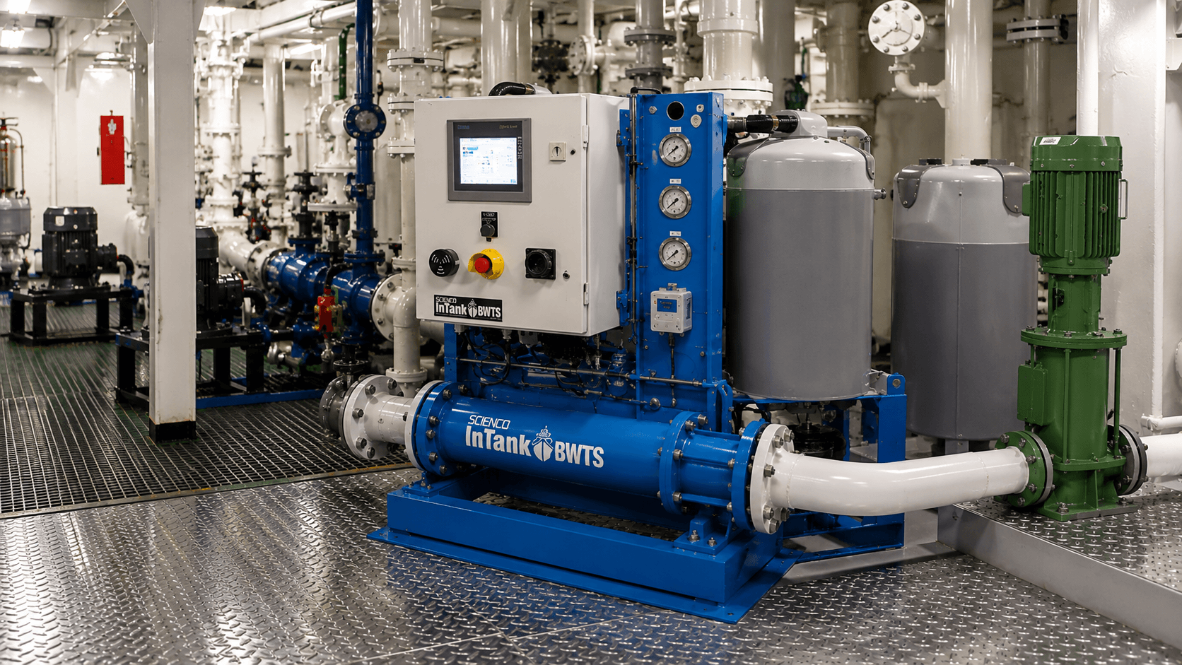 Scienco InTank BWTS traitement eaux de ballast IMO USCG