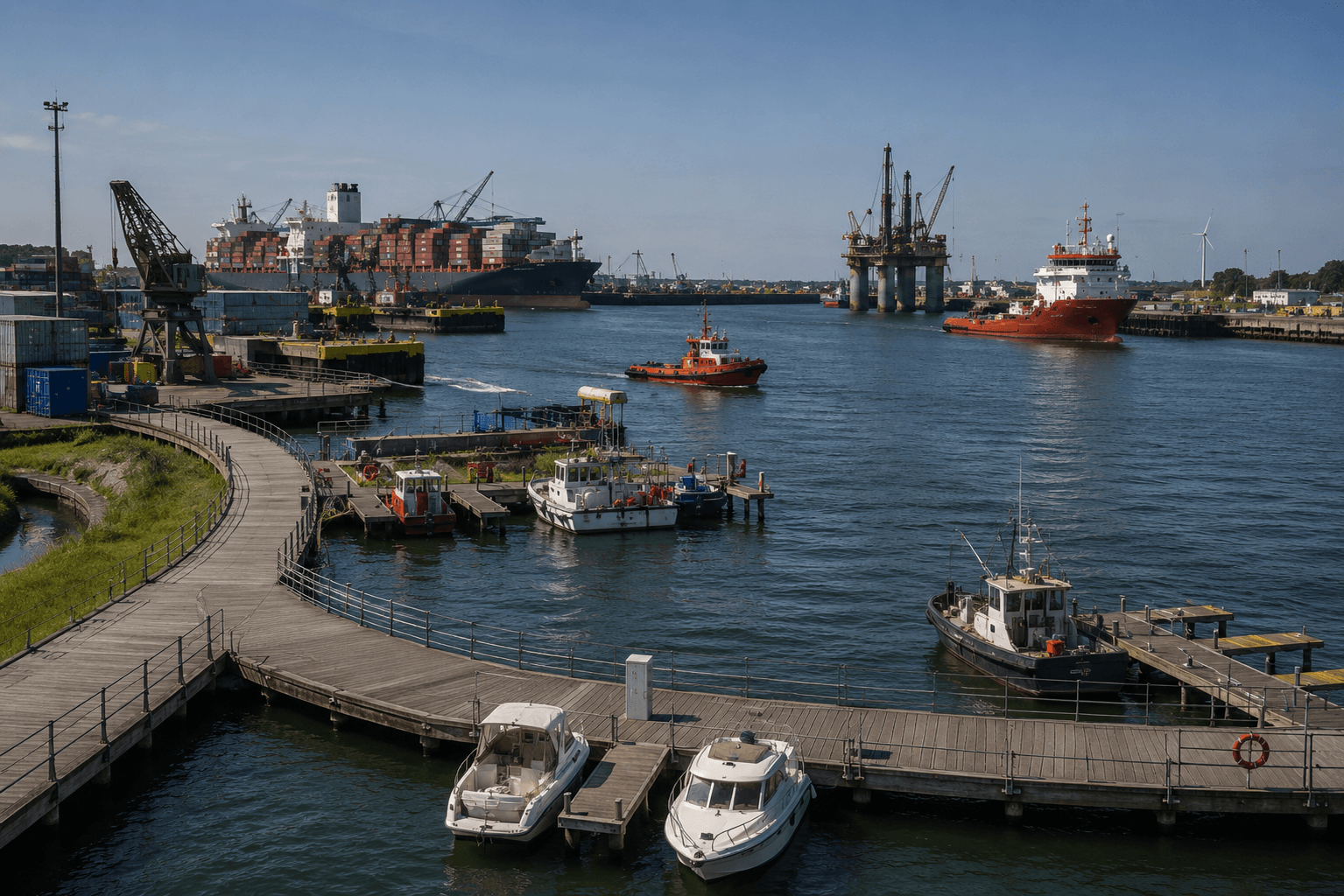 Solutions portuaires gestion des eaux port marina pompage dépollution
