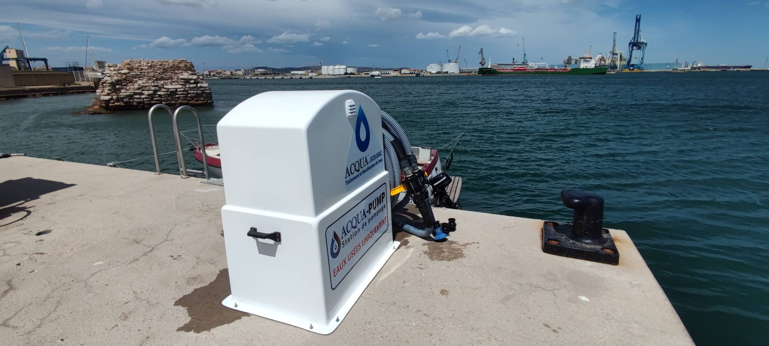 Ports bateaux maritime traitement eaux