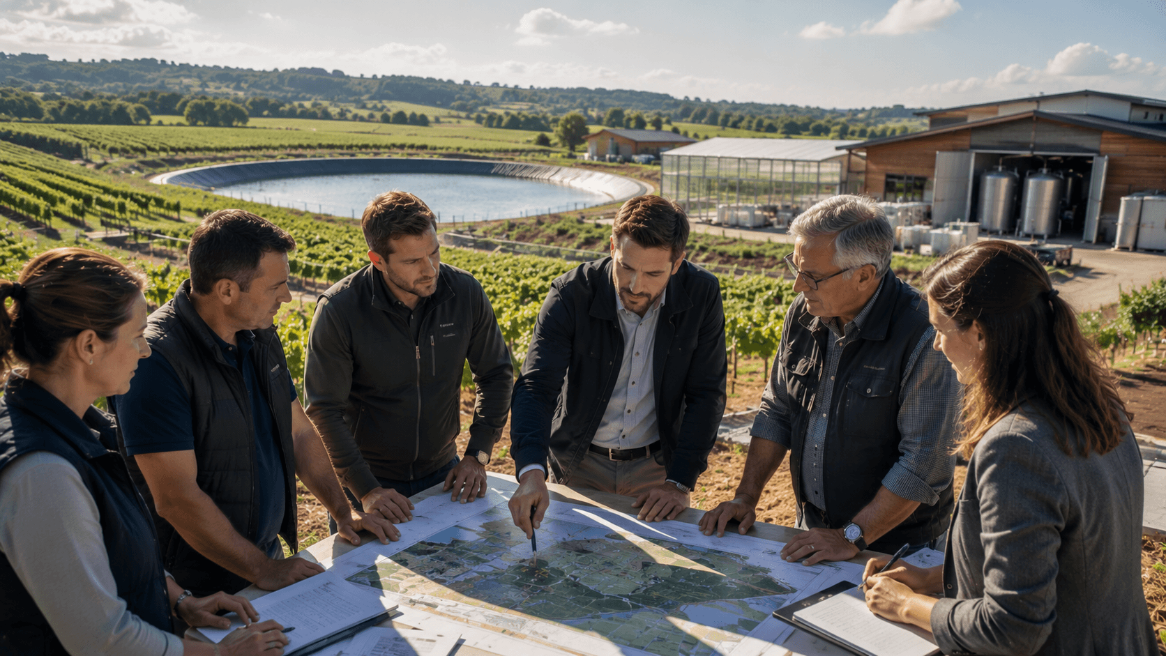 Stratégie eau agriculture viticulture irrigation REUT effluents