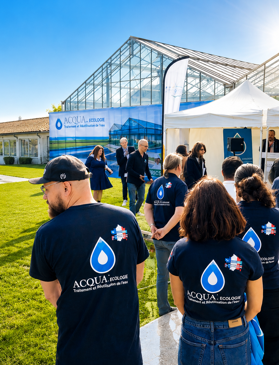 Signature du bail emphytéotique pour le développement d’ACQUA.ecologie à l’Écosite de Mèze