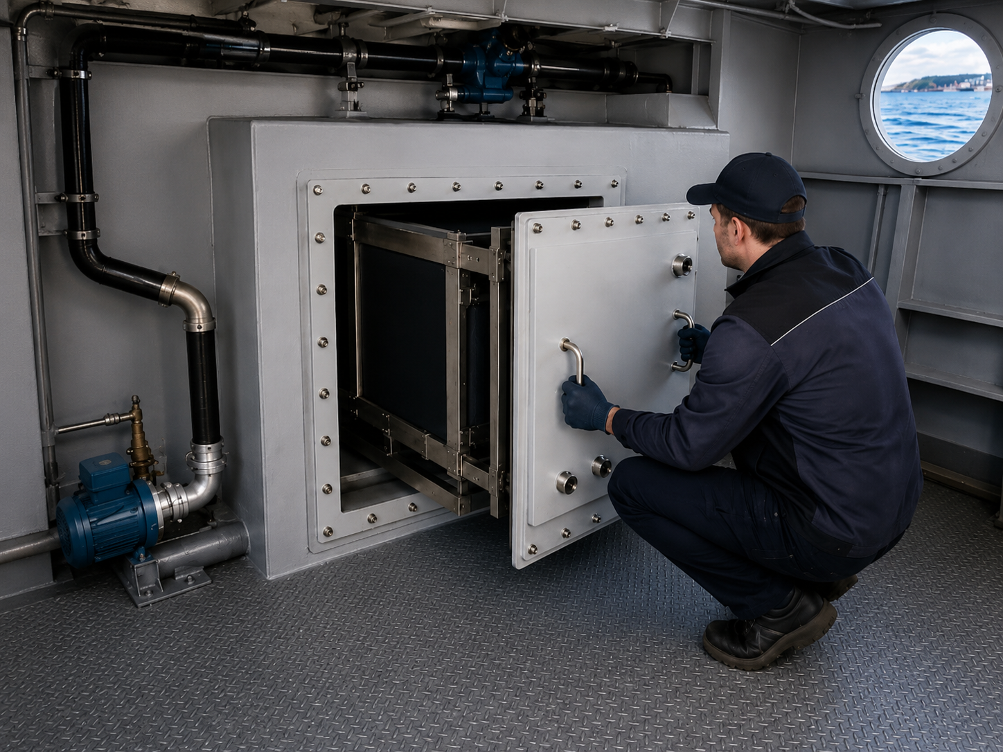 MarineFAST® Slide-In™ pour le traitement biologique des eaux usées à bord