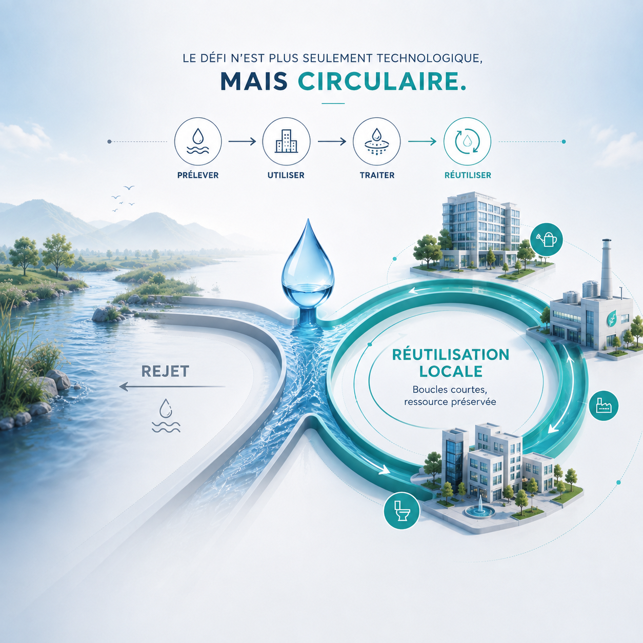 REUT en France et développement de la réutilisation décentralisée de l’eau