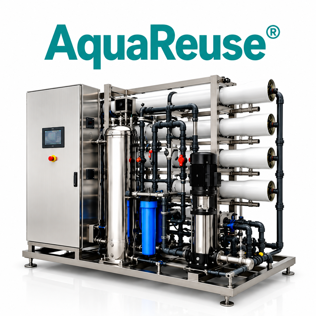 ACQUA-REuse® en cuve et AquaReuse® sur skid pour la réutilisation de l’eau